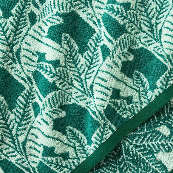 Sold Out Opalhouse Paradise 1 Bath & 1 Hand Towel Set Green 2pcs Total NWT - Picture 4 of 4